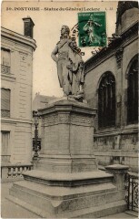 Pontoise Statue du General Leclerc à Pontoise