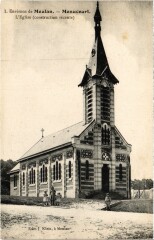 Menucourt Eglise à Menucourt