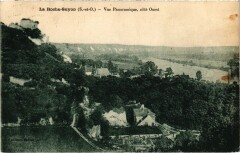 La Roche Guyon vue panoramique à La Roche-Guyon