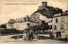 La Roche Guyon Le Chateau et la fontaine -
																					95780 La Roche-Guyon
																			