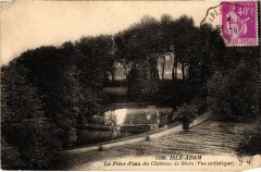 L'Isle Adam La Piece d'eau du Chateau de Stors à L'Isle-Adam