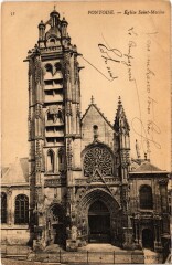 Pontoise Eglise Saint-Maclou à Pontoise