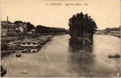 Pontoise Quai de Pothuis à Pontoise