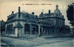 Persan Mairie et Poste à Persan