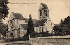 Luzarches Eglise et le Presbytere à Luzarches