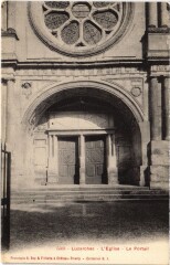 Luzarches Eglise Le Portail à Luzarches