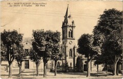 Montlignon La Mairie et l'Eglise à Montlignon