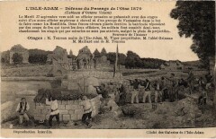 L'Isle Adam Defense du Passage de l'Oise à L'Isle-Adam