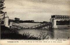 L'Isle Adam Le Barrage de l'Isle Adam à L'Isle-Adam