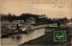 L'Isle Adam La nouvelle Ecluse à L'Isle-Adam