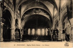 Pontoise Eglise Notre Dame Le Choeur à Pontoise