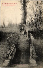 St Clair Fontaine miraculeuse