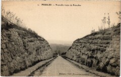Presles Nouvelle route de Prerolles à Presles