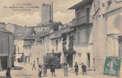 Montcuq La Grand Rue Faubourg Saint-Privat -
													46 Lot
												