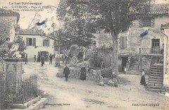Saint Cyprien Place De L'Eglise La Poste Arrivee Du Courrier -
													46 Lot
												