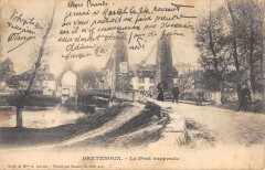 Bretenoux pont suspendu à Bretenoux
