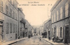 Figeac Avenue Gambetta à Figeac