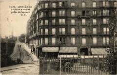 Asnieres Avenue Flachat prise de la gare France -
													92 Hauts de Seine
												