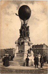 Monument élevé à la Mémoire des Aéronautes à Paris 17e
