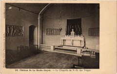 La Roche-Guyon Le Chateau, La Chapelle de Notre-Dame France à La Roche-Guyon