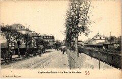 Enghien les Bains La Rue de l'Arrivee France à Enghien-les-Bains