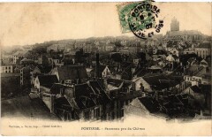 Pontoise Panorama pris du Chateau France à Pontoise