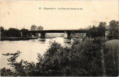 Chaponval Le Pont du Chemin de Fer France