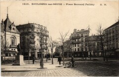 Boulogne sur Seine Place Bernard Palissy France