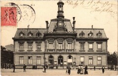 Carte postale ancienne La Mairie
                                                                     à Clichy
                                