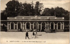 Saint-Cloud La Gare France à Saint-Cloud