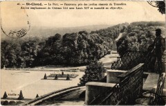 Saint-Cloud Le Parc, Panorama pris des jardins France à Saint-Cloud