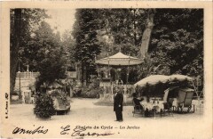 Carte postale ancienne Chalets du Cycle - Les Jardins
                                                                     à Paris 16e
                                