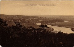 Parmain Vue de la Vallee de l'Oise France à Parmain