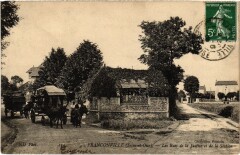 Franconville Les Rues de la Justice et de la Station France à Franconville