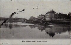 Saint-Ouen l'Aumone Quai de l'Ecluse France