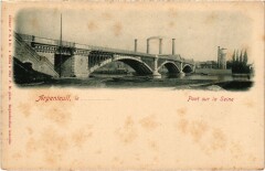 Argenteuil Pont sur la Seine France à Argenteuil