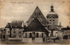 Pontoise Eglise Notre-Dame, L'Abside France à Pontoise