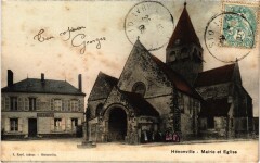 Henonville Mairie et Eglise France