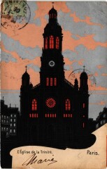 Paris 9e - L'Eglise de la Trinite à Paris 9e
