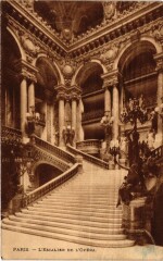 Paris 9e - L'Escalier de l'Opera à Paris 9e