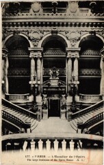 Paris 9e - L'Escalier de l'Opera à Paris 9e