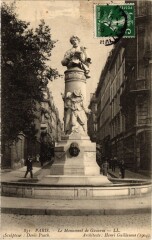 Paris 9e - La Monument de Gavarni à Paris 9e