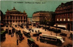 Paris 9e - La Place de L'Opera à Paris 9e
