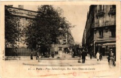 Paris 9e - Place Saint-Georges à Paris 9e