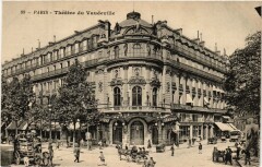Paris 9e - Theatre du Vaudeville à Paris 9e
