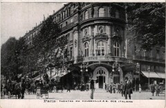 Carte postale ancienne Paris 9e - Theatre du Vaudeville
                                                                     à Paris 9e
                                