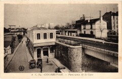 Courbevoie Panorama de la Gare France à Courbevoie