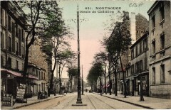 Montrouge Route de Chatillon France à Montrouge