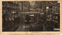 Carte postale ancienne Les inondations de Paris - Un coin des Magasins des Usines du Pneu Continental
                                                                     à Clichy
                                