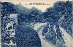 Asnieres Vue generale du Cimetiere des Chiens France